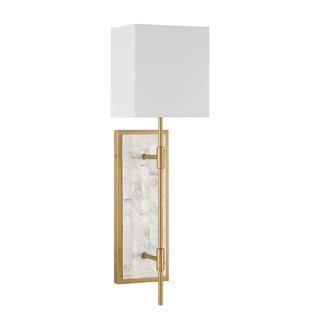 Eastover 1-Light Wall Sconce in Warm Brass