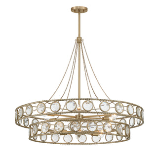 Cologne 12-Light Pendant in Opulent Gold