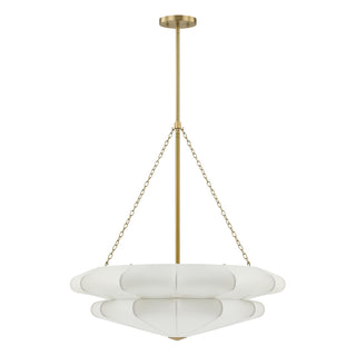 Coppell 3-Light Pendant in Warm Brass