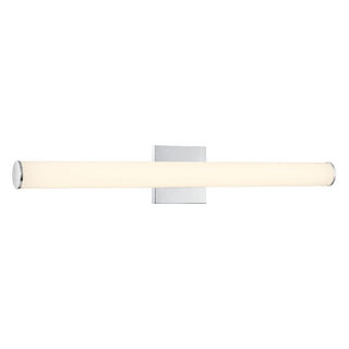 Colt 30" Contemporary LED Cylinder Vanity Light in Chrome