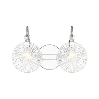 Addison 2-Light Bathroom Vanity Light in Polished Chrome