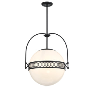 Thornhill 3-Light Pendant in Matte Black