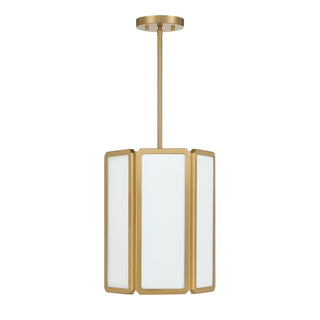 Leeds 3-Light Pendant in Warm Brass