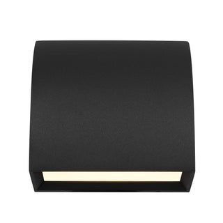 Slope Wall Sconce in Sand Black Finish