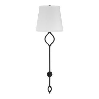 Roxbury 2-Light Wall Sconce in Matte Black
