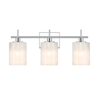 3-Light Bathroom Vanity Light in Chrome