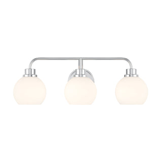 3-Light Bathroom Vanity Light in Chrome