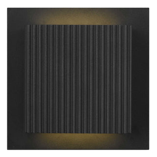 Miami 6 Inch Outdoor Wall Sconce in Sand Black Finish