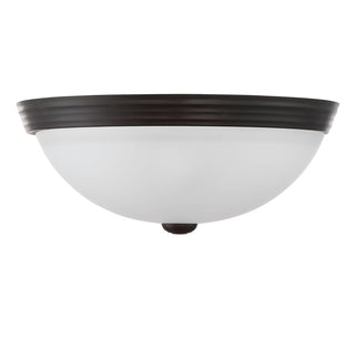 2-Light Ceiling Light in English Bronze