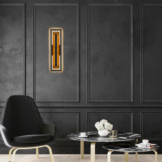 Panels 26 inch Outdoor Wall Sconce in Dark Bronze Finish