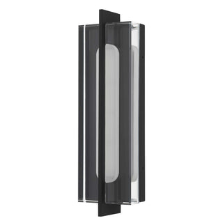 Avani 20 Inch Outdoor Wall Sconce in Sand Black Finish