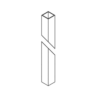 7' Square Outdoor Post