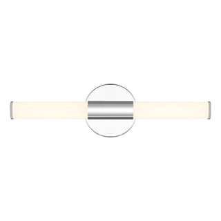 Connor 18" Mini Tube LED Cylinder Vanity Light in Chrome