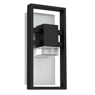 Mars 12 Inch Outdoor Wall Sconce in Black Finish