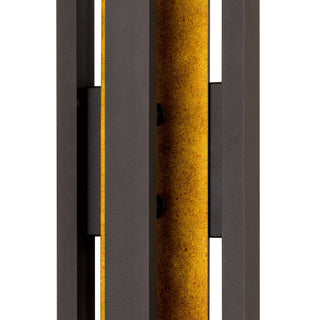Panels 20 inch Outdoor Wall Sconce in Dark Bronze Finish
