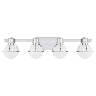 Pierce 4-Light Bathroom Vanity Light in Chrome
