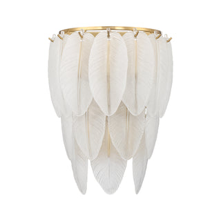Boa 3-Light Wall Sconce in Warm Brass by Breegan Jane