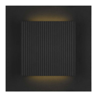 Miami 10 Inch Outdor Wall Sconce in Sand Black Finish