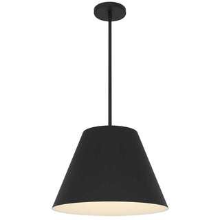 Jaz 16 Inch Outdoor Pendant in Sand Black Finish