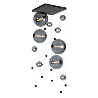 Abacus 10-Light Square LED Pendant