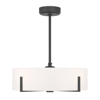 Mansell 4-Light Fan D'Lier in Matte Black