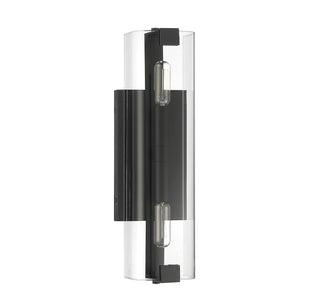 Winfield 2-Light Wall Sconce in Matte Black