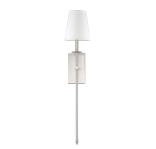 Monroe 1-Light Wall Sconce in Satin Nickel