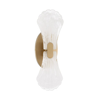 Bancroft 2-Light Wall Sconce in Noble Brass