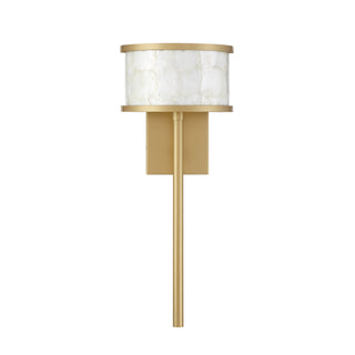 Mariquita 1-Light Wall Sconce in Spun Gold by Breegan Jane