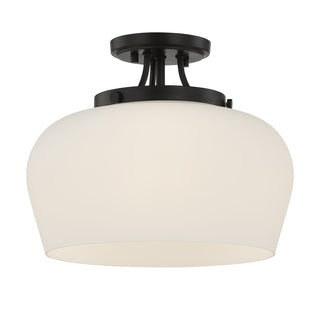Octave 3-Light Ceiling Light in Matte Black