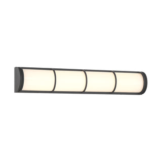 Harper LED Bathroom Vanity Light in Matte Black