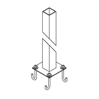 Square Outdoor Post