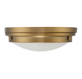 Lucerne 3-Light Ceiling Light in Warm Brass
