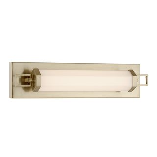 Parker 18" LED Bathroom Vanity Light in Noble Brass