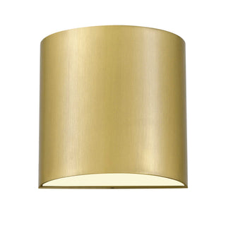 Veil Wall Sconce in Brushed Brass Finish