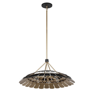 Turaco 6-Light Pendant in Midnight by Breegan Jane