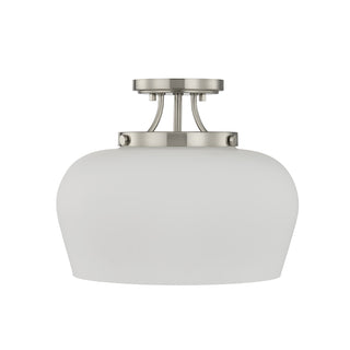 Octave 3-Light Ceiling Light in Satin Nickel