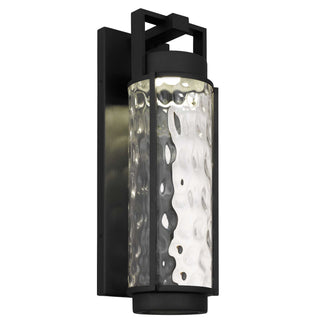 Winston 22 Inch Outdoor Wall Sconce in Sand Black Finish
