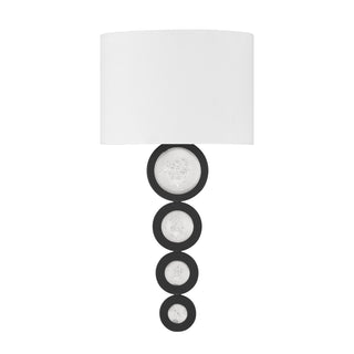Marseille 1-Light Wall Sconce in Matte Black