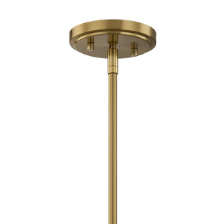 Octave 1-Light Pendant in Warm Brass