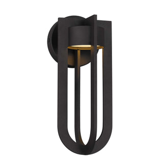 Furo 12 inch Outdoor Wall Sconce in Dark Bronze Finish