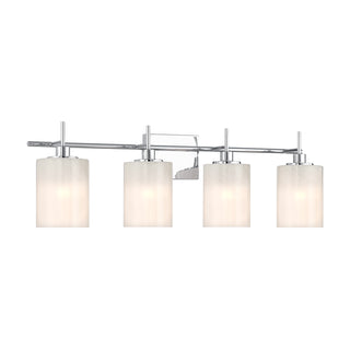 4-Light Bathroom Vanity Light in Chrome