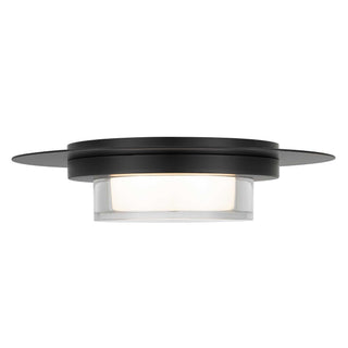 Plate Flush Mount in Sand Black Finish