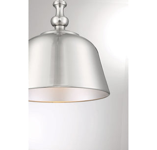 Berg 1-Light Pendant in Satin Nickel