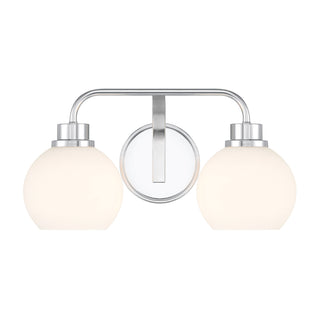 2-Light Bathroom Vanity Light in Chrome