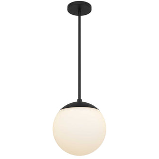 Rondure 10 Inch Indoor / Outdoor Pendant in Black Finish