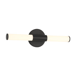 Connor 18" Mini Tube LED Cylinder Vanity Light in Black