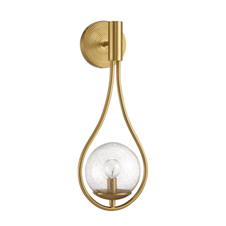 Encino 1-Light Wall Sconce in Warm Brass