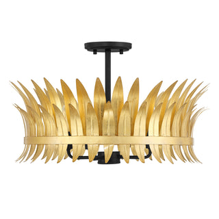 Ensley 4-Light Ceiling Light in True Gold
