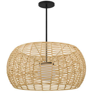 Aruba 32 Inch Outdoor / Indoor Pendant in Sand Black